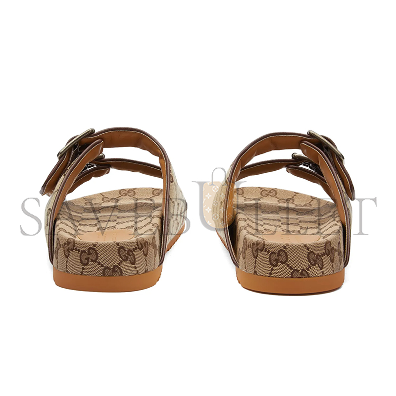 GUCCI SIDELINE GG LOGO SANDAL 658020